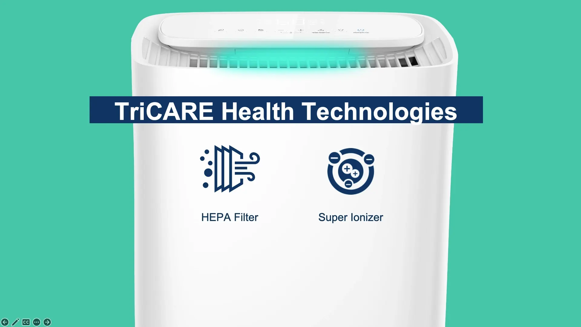 Midea FreshDry Dehumidifier Air Purifier