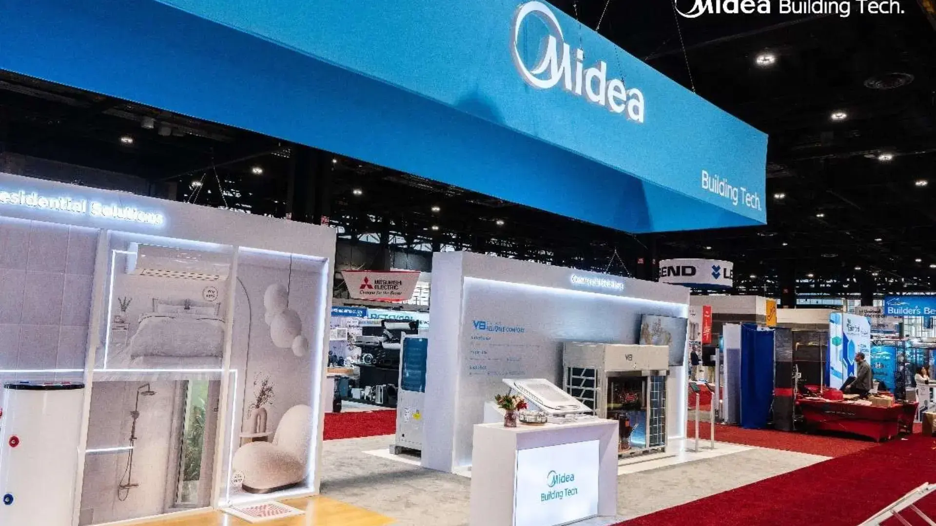 Innovative Solutions from Midea Building Technologies Spearheads North America Market Breakthrough at AHR 2024 2 Innovative Solutions from Midea Building Technologies Spearheads North America Market Breakthrough at AHR2024