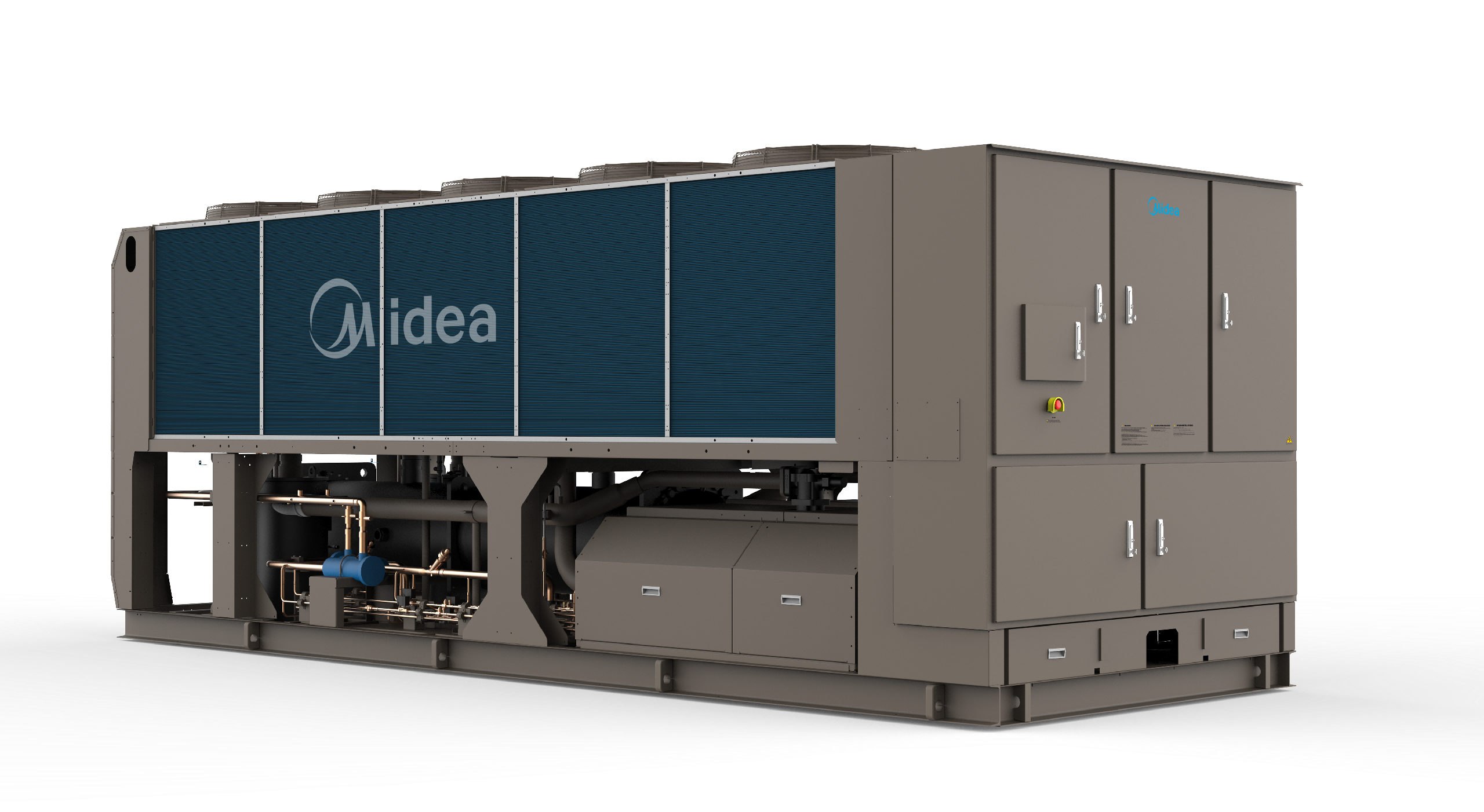 AIR COOLED SCREW CHILLER Dual compressor1